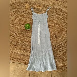 Victoria's Secret Light Blue Midi Dress